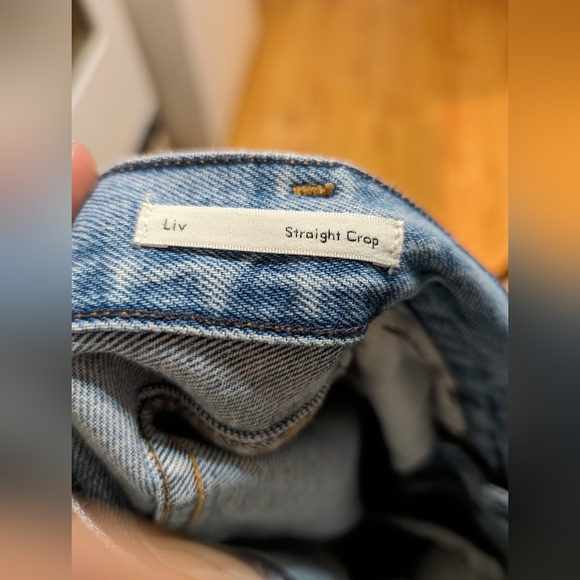 Citizens of humanity X Aritzia Liv straight crop jeans - Picture 2 of 15